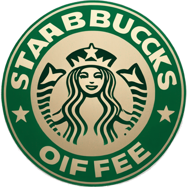 Starbucks logo emoji