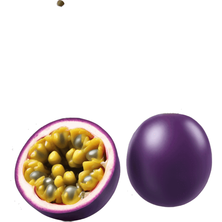 Passion fruit emoji