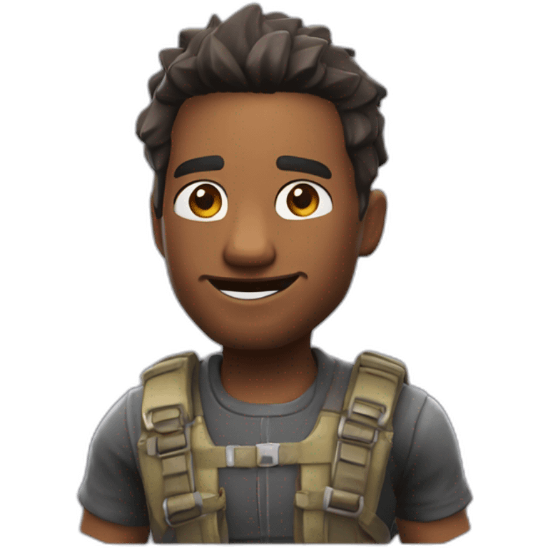 personne qui joue a fortnite  emoji