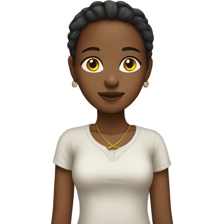 Ethiopian girl  emoji