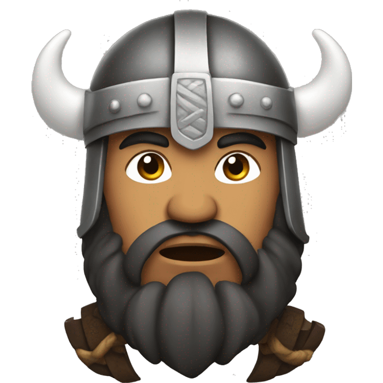 latino viking face emoji