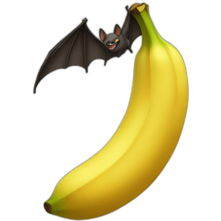 bat banana emoji