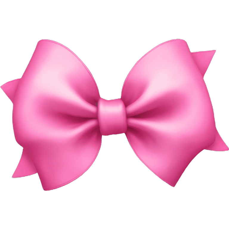 pink bow emoji