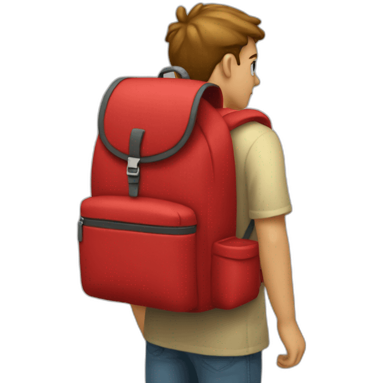 big-red-backpack emoji