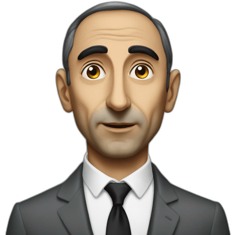 eric zemmour noir emoji