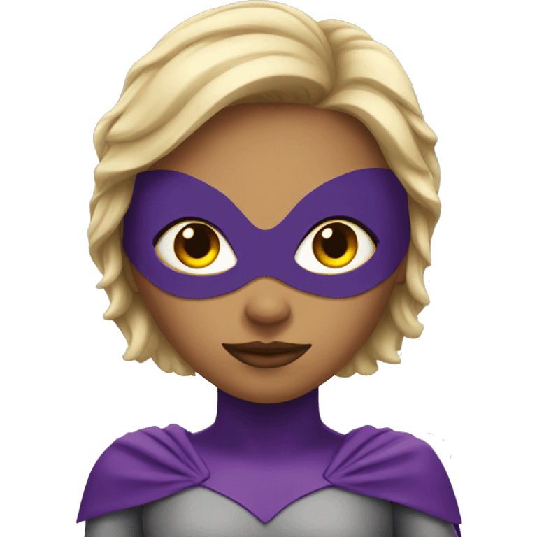 superhero female emoji