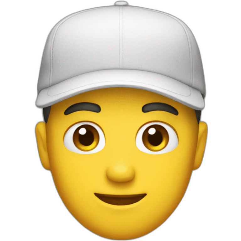 Casquette emoji