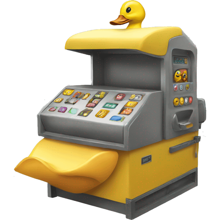 duck machine emoji