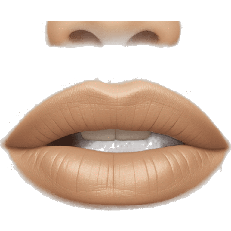 chanel nude lipstick emoji