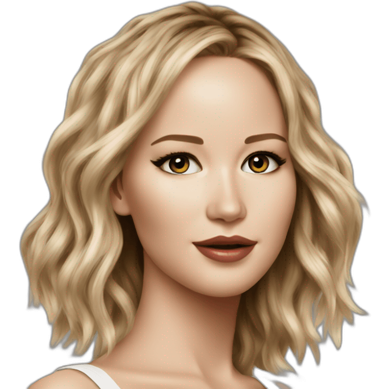 sexy jennifer lawrence emoji