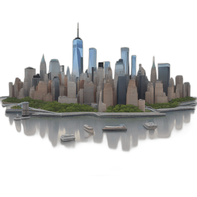 New York city Skyline emoji