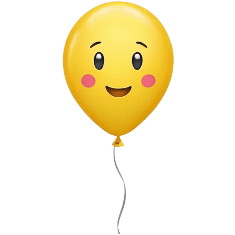 yellow balloon emoji