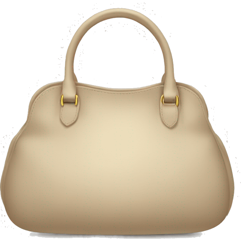 light beige purse emoji