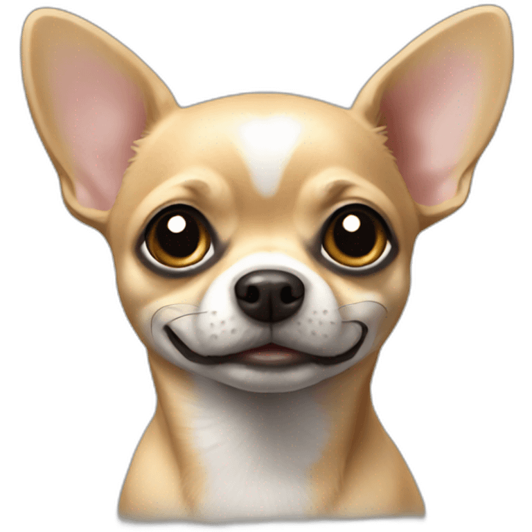 chihuahua black emoji