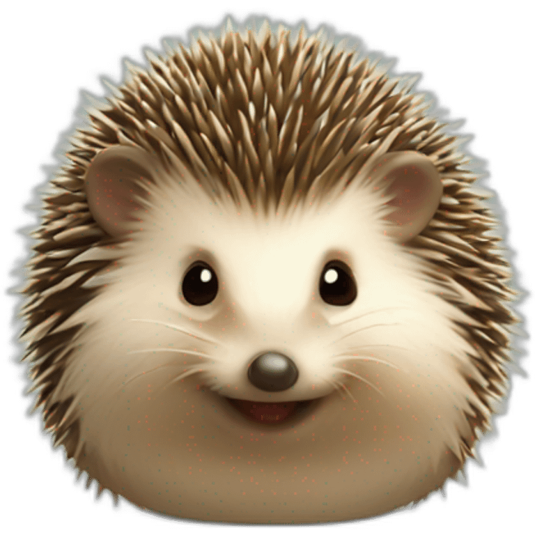 hedgehog kisses emoji