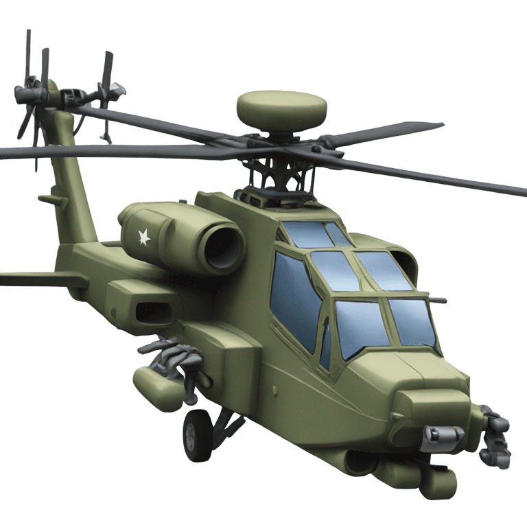 Apache helicopter emoji