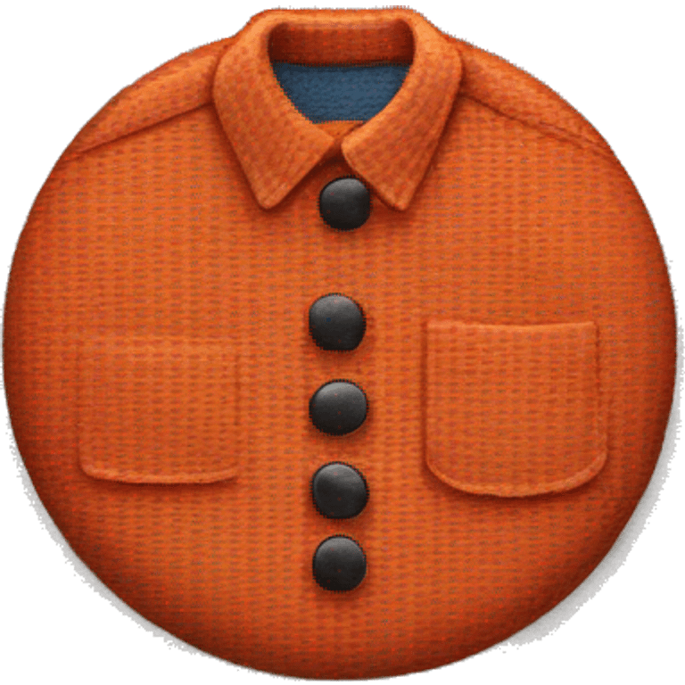 Shirt button emoji