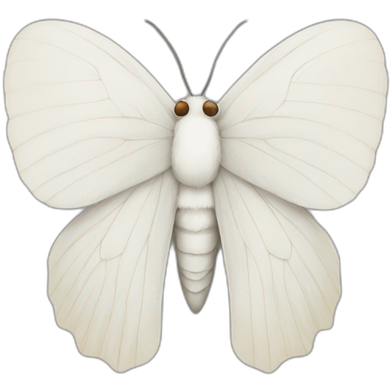 White Moth emoji