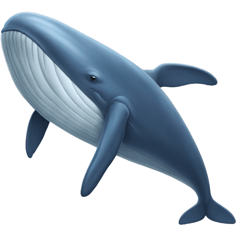 Blue whale emoji