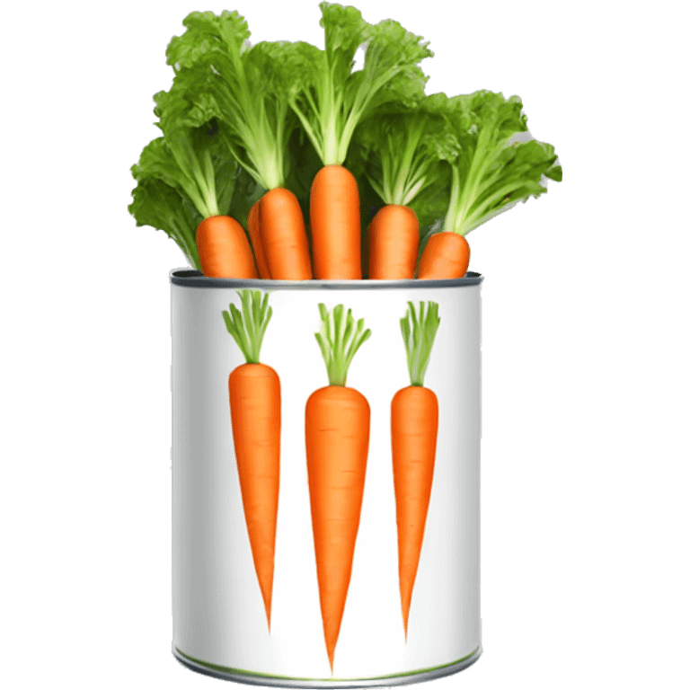 carrots in a can emoji