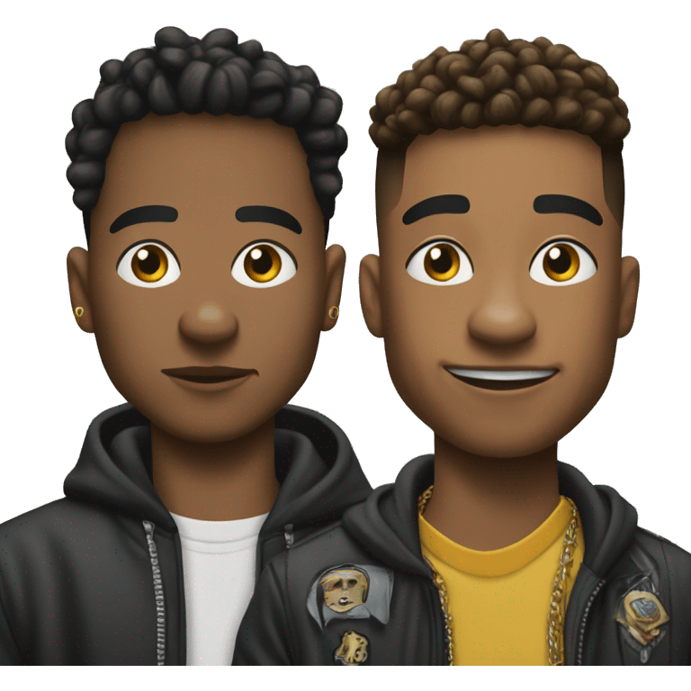 Nle choppa and Breckie hill emoji