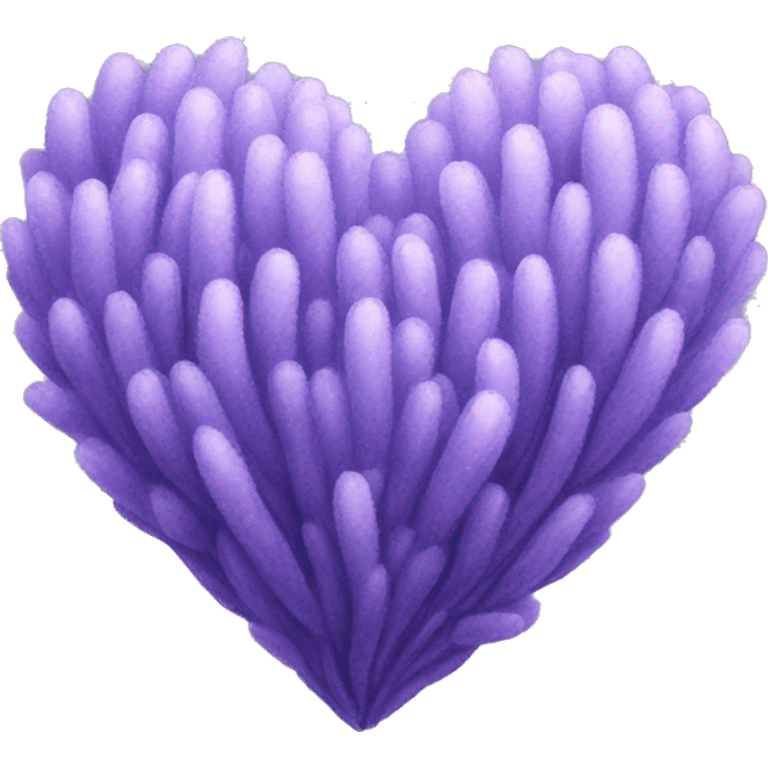 lavender heart emoji