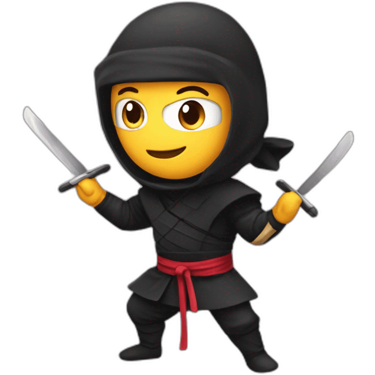 Ninja pizzaiolo emoji