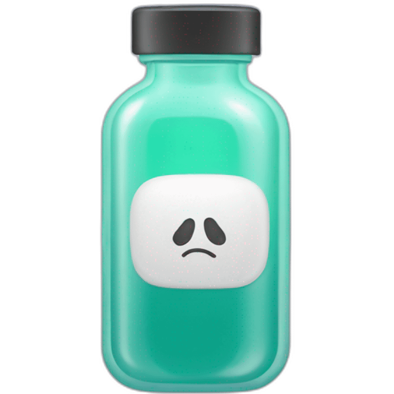 Vitamin bottle emoji