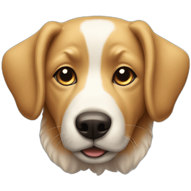 Dog in alas emoji