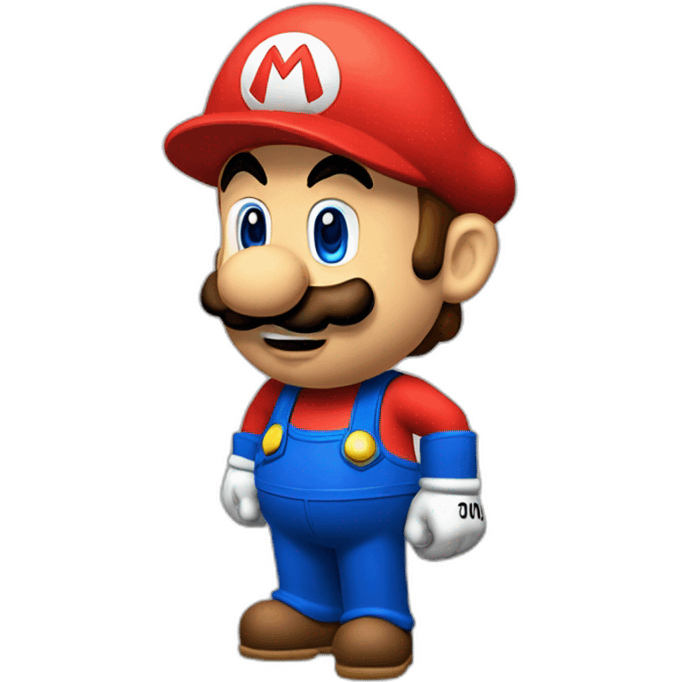 Mario enrhumé emoji