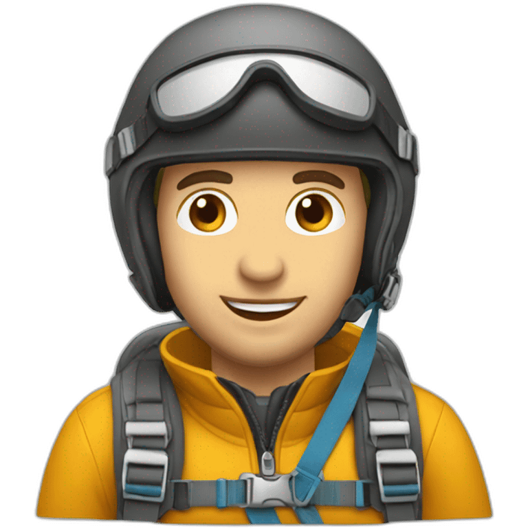 piloto parapente emoji