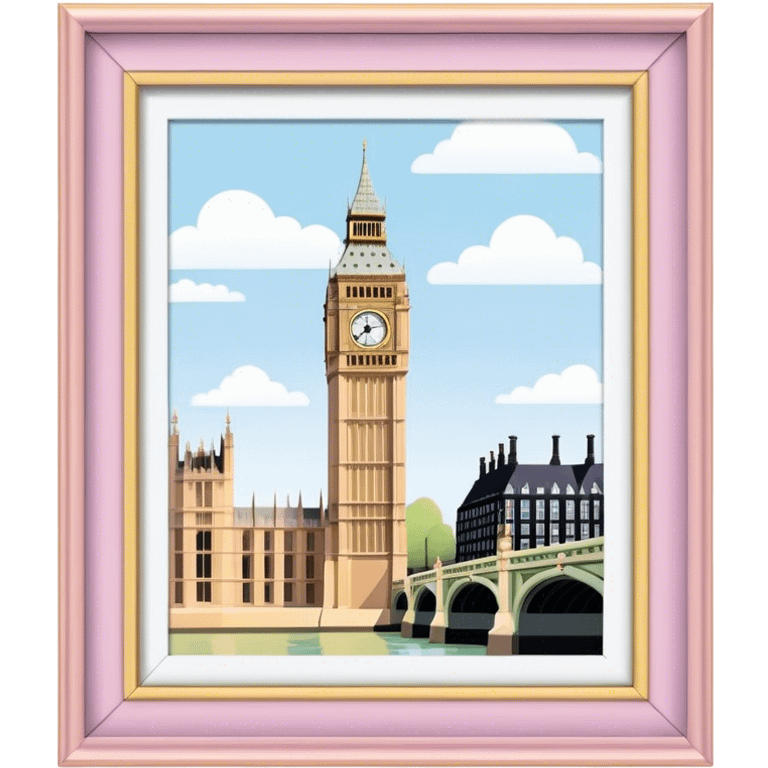 
pastel bigben emoji