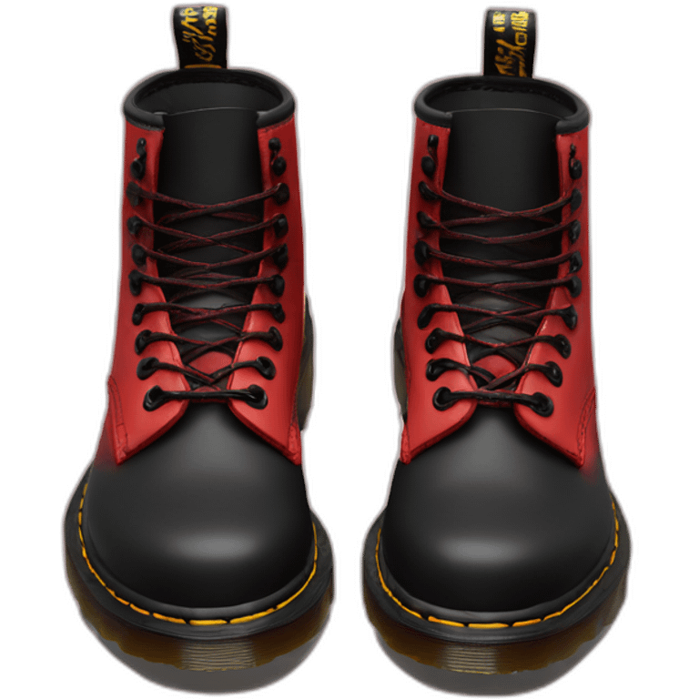 dr martens 1460 bex red emoji