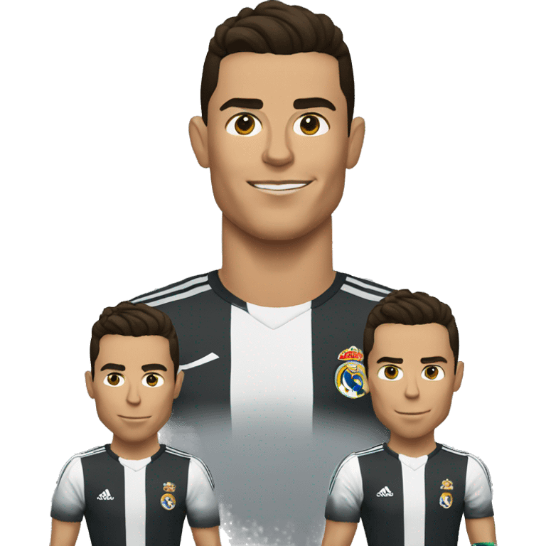 cristiano ronaldo quiet down the funs emoji