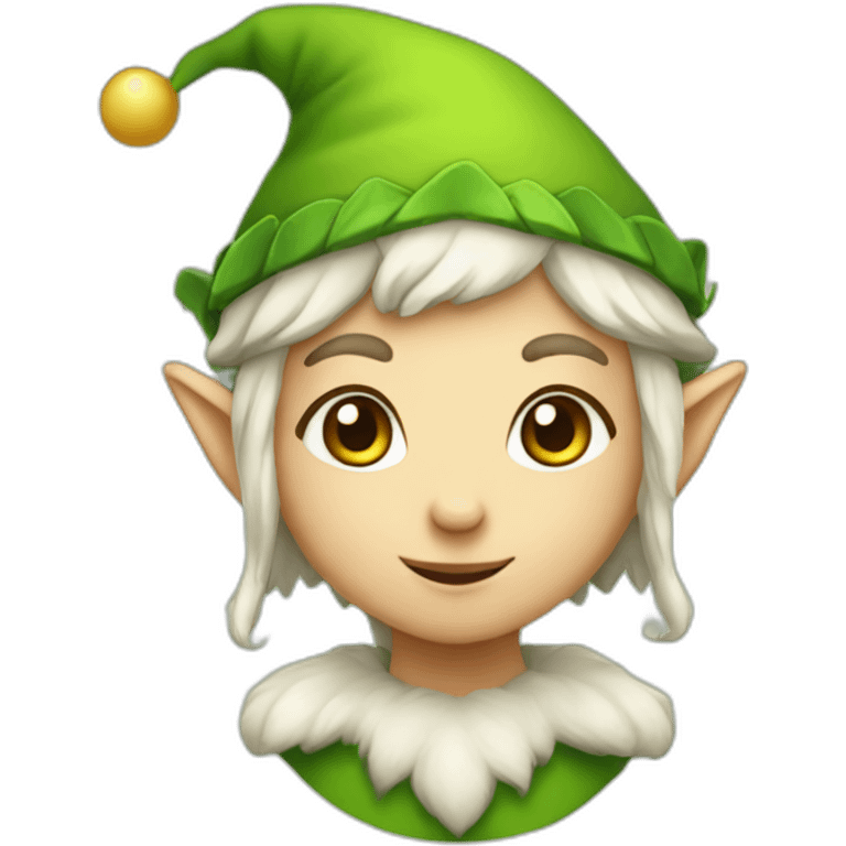 cute elf emoji