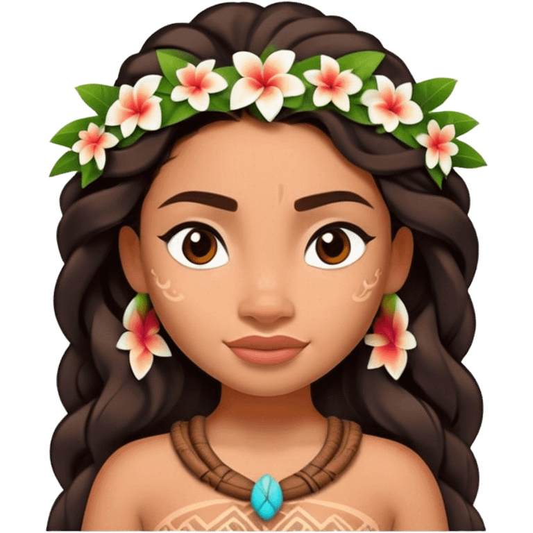 Moana emoji