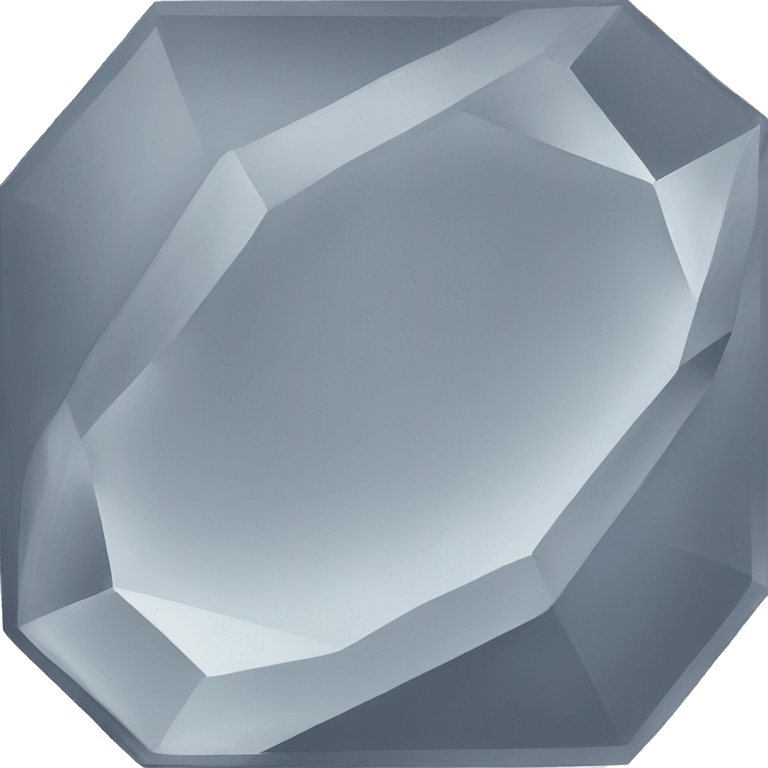 gray gemstone emoji