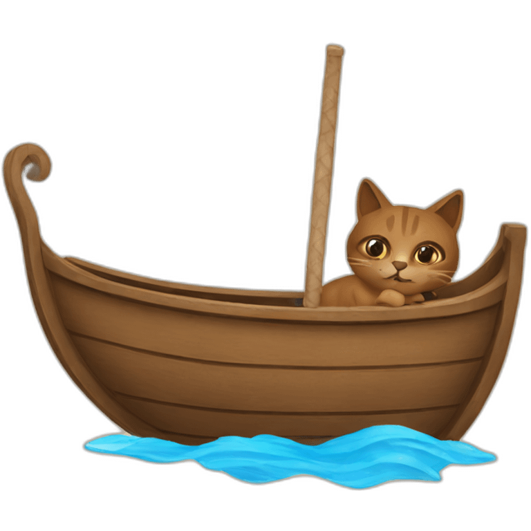 brown-cat-on-greek-boat emoji