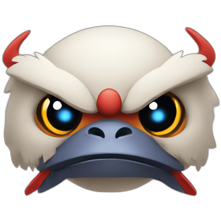 cute tengu face emoji