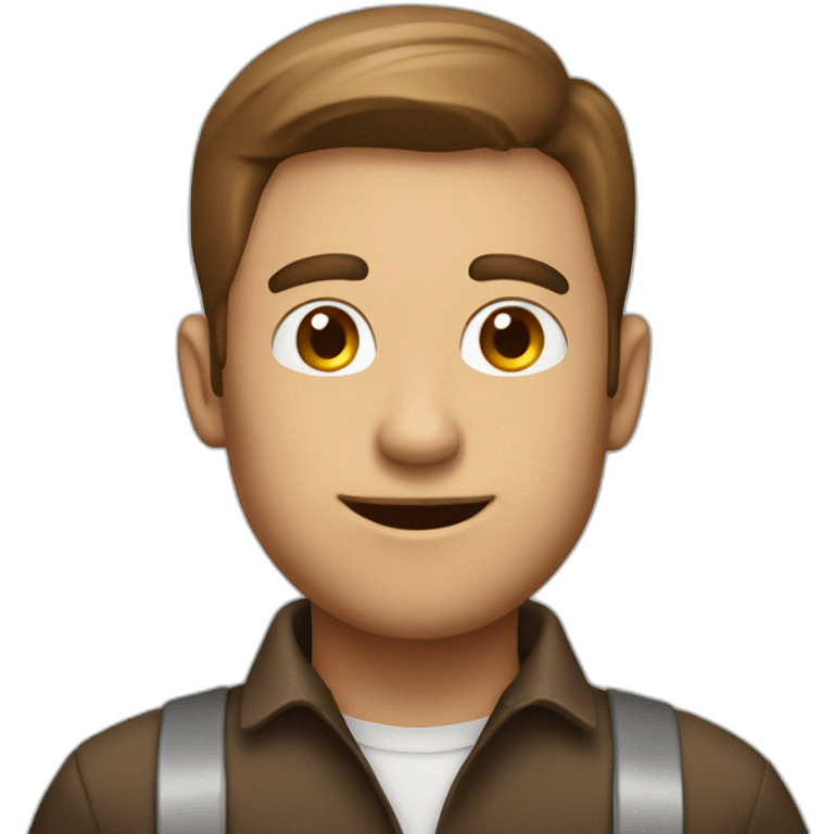 coffee bag delivery guy emoji