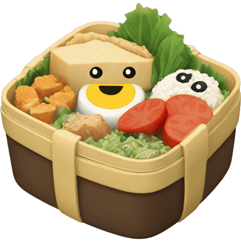 Bento box emoji