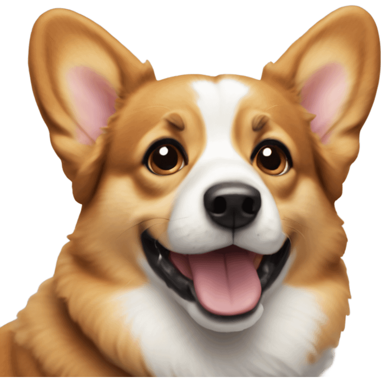 Corgi dog emoji