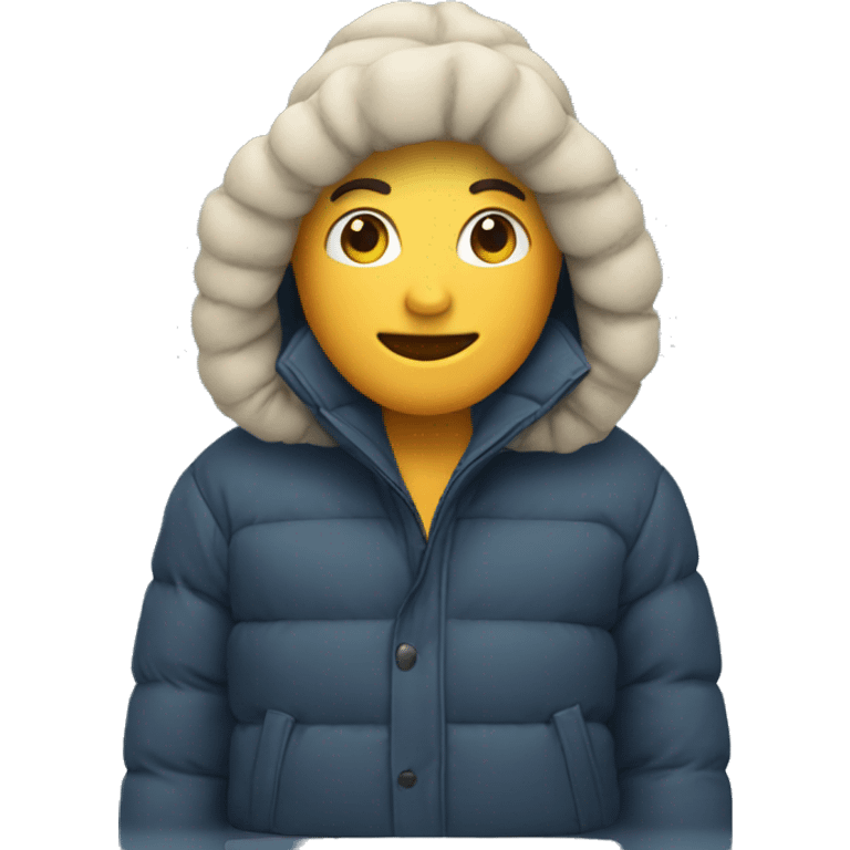 puffer jacket  emoji