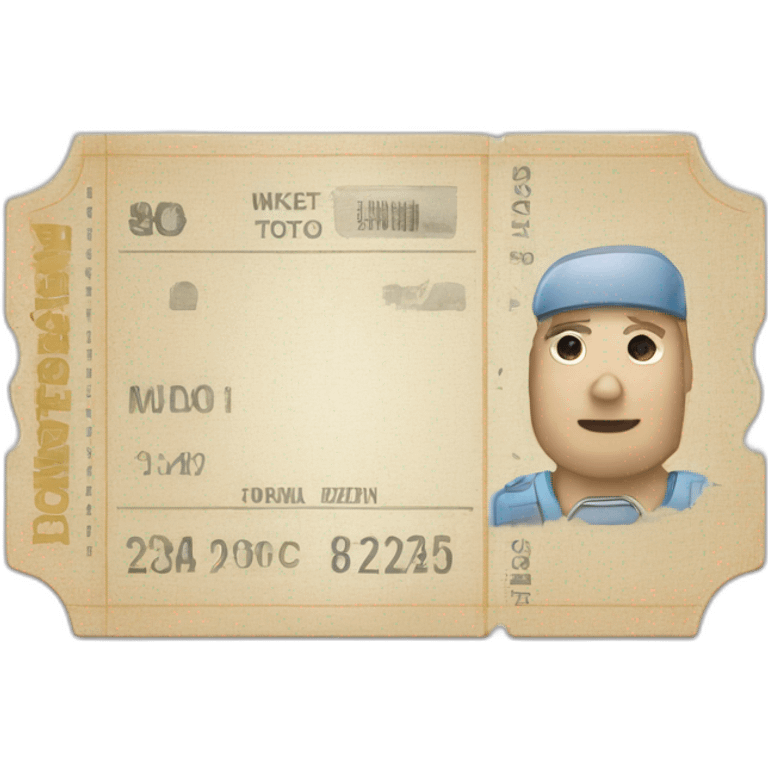 ticket-from-saint-petersburg-to-moscow emoji