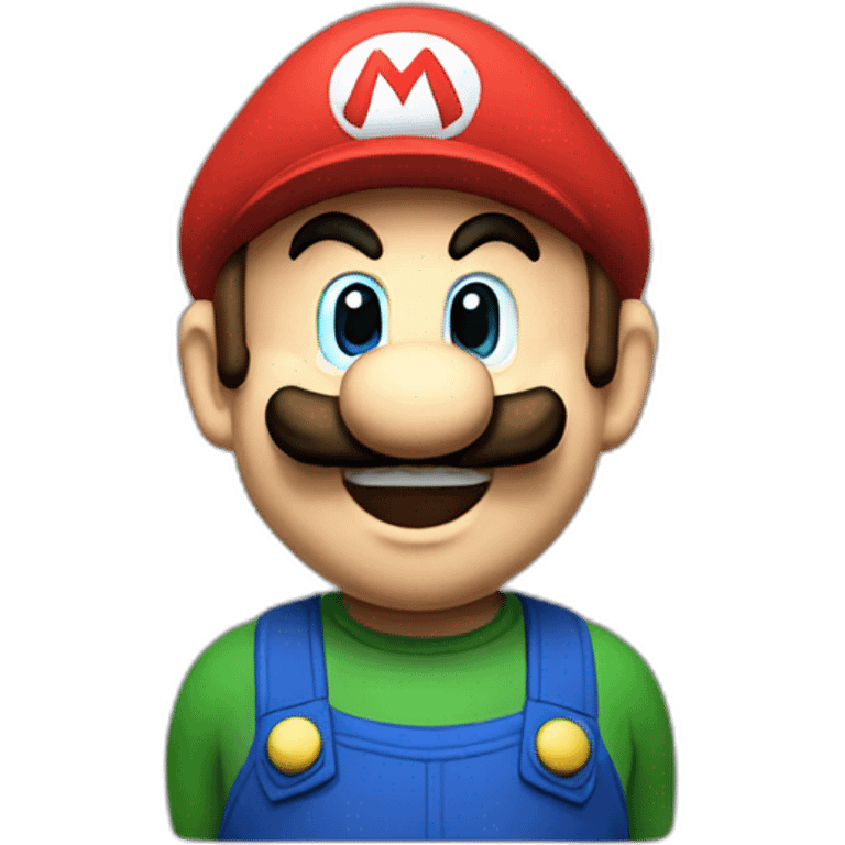 Mario from Mario brothers emoji