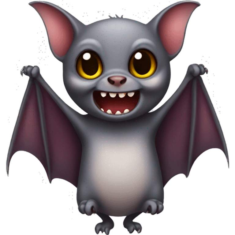 Vampire bat emoji