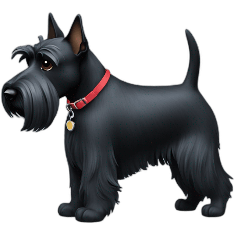 scottish-terrier-dog-walking emoji