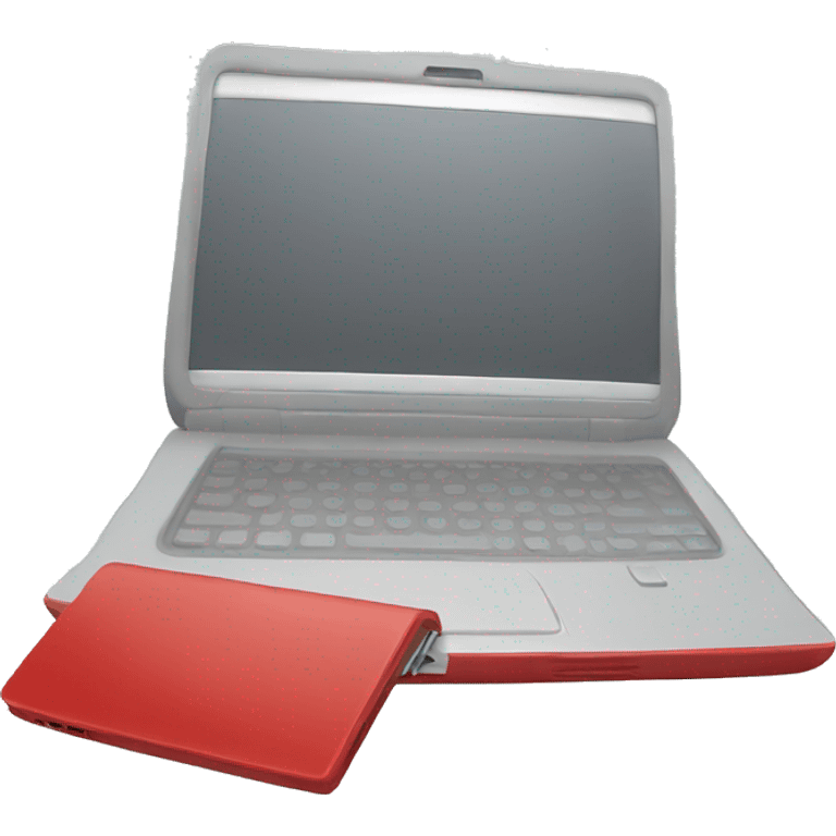 red laptop emoji