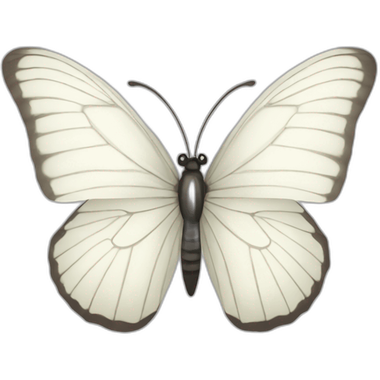 white buterfly emoji