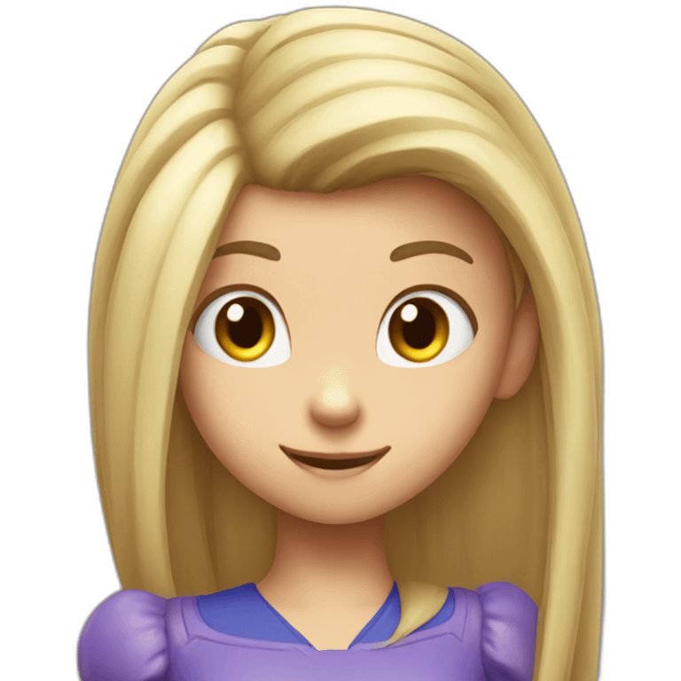 sonic the hedgehog as girl emoji